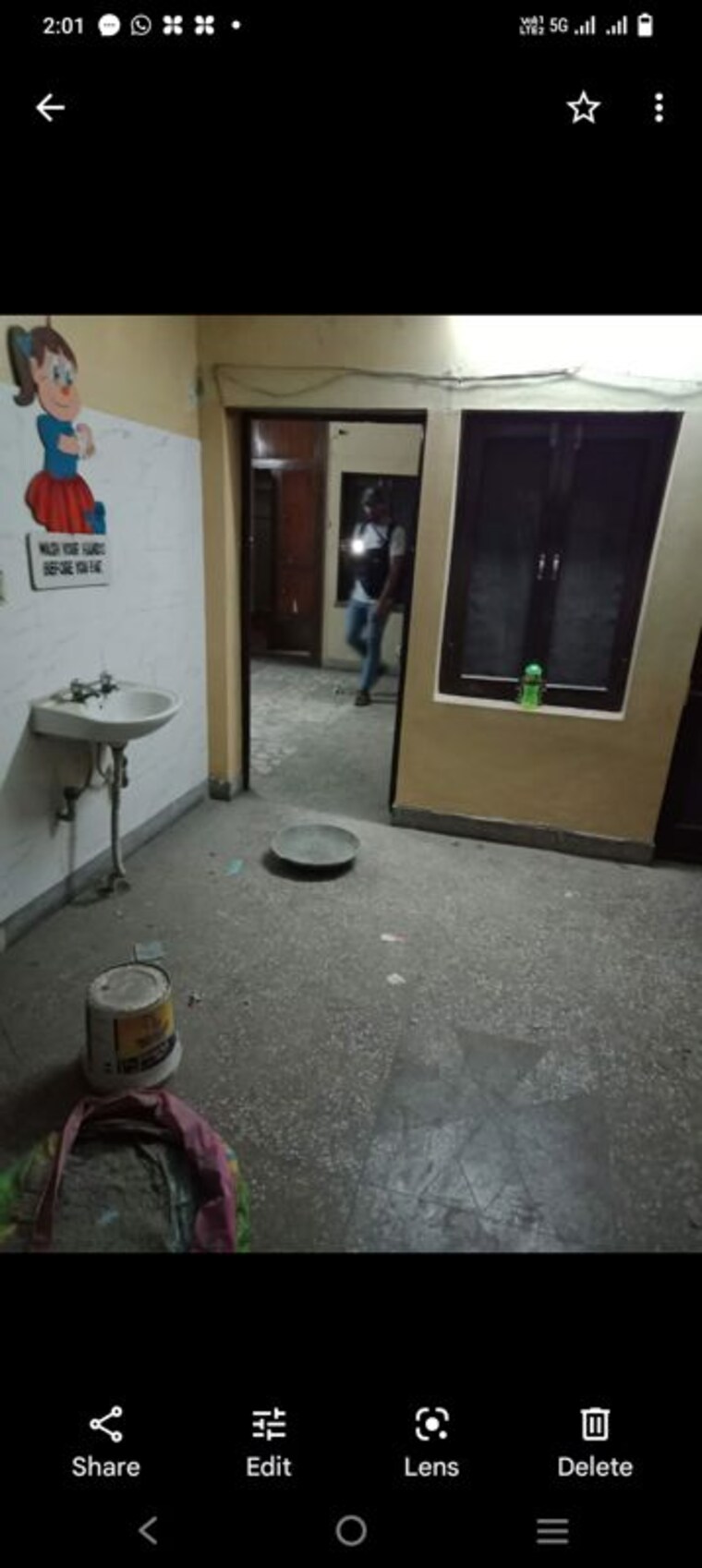 Bathroom, sector 16 2 Bedroom 1500 Sq.Ft. Builder Floor In Sector 16 Faridabad 10670645