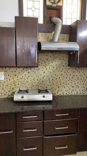 Kitchen in 4 BHK Builder Floor at Palam Vihar Residents Association, Palam Vihar – for Rent