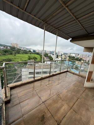 Balcony in 3 BHK Apartment at Abhay Atharva Bliss, Bavdhan – for Rent