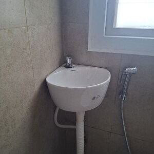 Bathroom in 3 BHK Apartment at Purva Silversands, Mundhwa – for Rent