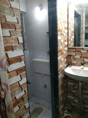 Bathroom in 1 BHK Builder Floor at Swapnshilp Apartment Narhe, Narhe – for Rent