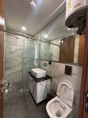 Bathroom in 3 BHK Builder Floor at Sector 23 – for Rent