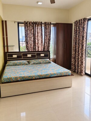 Bedroom in 3 BHK Apartment at Rutuparna Apartments, Baner – for Rent