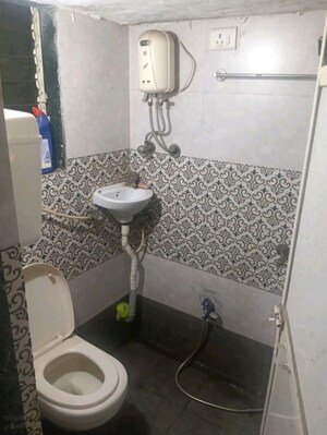 Bathroom in 2 BHK Apartment at Om Sai Residency Dombivali, Dombivli East – for Rent
