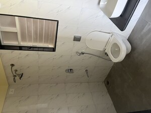 Bathroom in 2 BHK Apartment at Nyati Era, Dhanori – for Rent