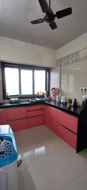 Kitchen in 1 BHK Apartment at Yamuna Villa, Andheri West – for Rent