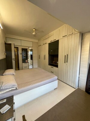 Bedroom in 2 BHK Apartment at Mumbai Jai Raj Ratna, Goregaon West – for Sale