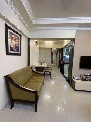 Living Room in 2 BHK Apartment at Mumbai Jai Raj Ratna, Goregaon West – for Sale