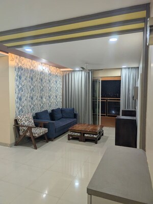 Living Room in 2 BHK Apartment at Karia Konark Orchid, Wagholi – for Rent