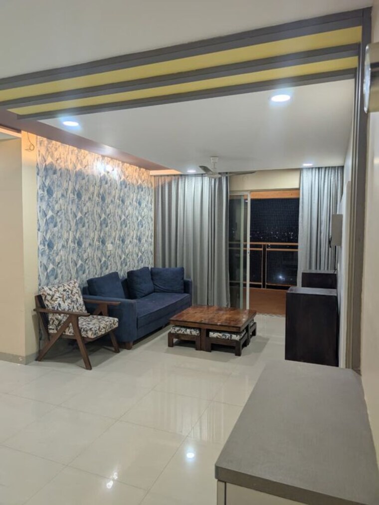 Living Room, karia-konark-orchid 2 Bedroom 1045 Sq.Ft. Apartment In Wagholi Pune 10670847