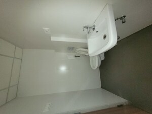 Bathroom in 2 BHK Apartment at Godrej Emerald, Ghodbunder Road – for Rent