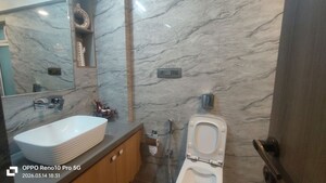 Bathroom in 2 BHK Apartment at New Mhada Colony, Powai – for Rent