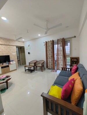 Living Room in 2 BHK Apartment at V Top Valonia, Punawale – for Rent