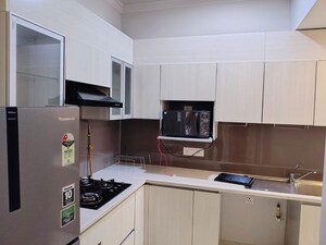 Kitchen in 2.5 BHK Builder Floor at Central Park Cerise Suites, Sohna Sector 33 – for Rent