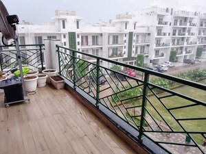 Balcony in 2.5 BHK Builder Floor at Central Park Cerise Suites, Sohna Sector 33 – for Rent