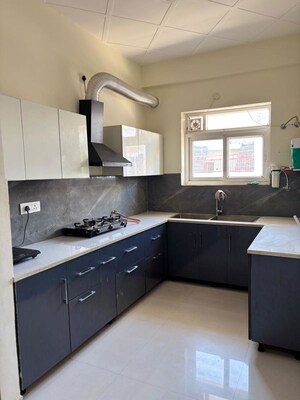 Kitchen in 3 BHK Apartment at Patiala Road – for Rent