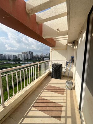 Balcony in 1 BHK Apartment at Vision Indramegh, Tathawade – for Rent