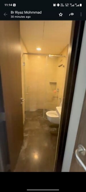 Bathroom in 3 BHK Apartment at Lodha Kiara, Worli – for Rent