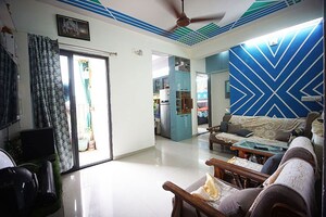 Living Room in 1 BHK Apartment at Vatva – for Sale