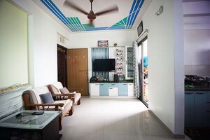 Living Room in 1 BHK Apartment at Vatva – for Sale