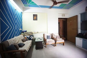 Living Room in 1 BHK Apartment at Vatva – for Sale