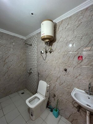 Bathroom in 2 BHK Builder Floor at Saket – for Rent