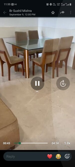 Staircase in 3 BHK Apartment at Dosti Ambrosia, Wadala East – for Sale