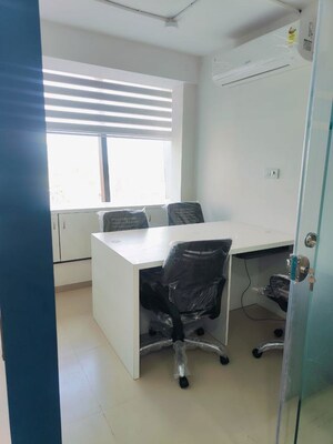 Team Area in  Office Space at Shivalik Shilp, Sanidhya – for Rent