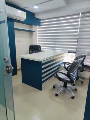 Team Area in  Office Space at Shivalik Shilp, Sanidhya – for Rent