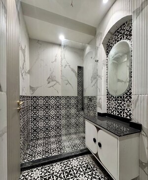 Bathroom in 3 BHK Builder Floor at New Industrial Township 5 – for Rent