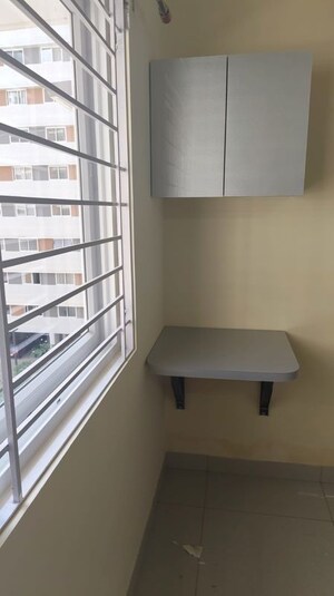 Staircase in 2 BHK Apartment at Adarsh Greens Phase 2, Kogilu – for Rent