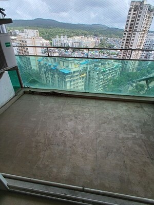 Balcony in 3 BHK Apartment at Lokhandwala Whispering Palms XXclusives, Kandivali East – for Sale
