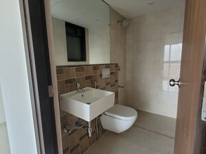 Bathroom in 2 BHK Apartment at Lodha Splendora, Ghodbunder Road – for Rent