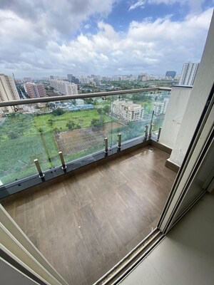 Balcony in 2 BHK Apartment at Pharande Puneville, Punawale – for Rent