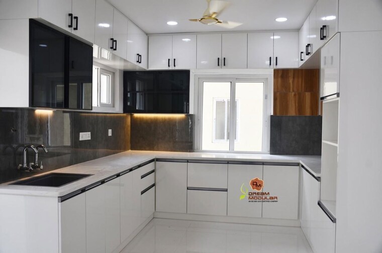 Kitchen, aakriti-miro 3 Bedroom 2036 Sq.Ft. Apartment In Nallagandla Hyderabad 10670990