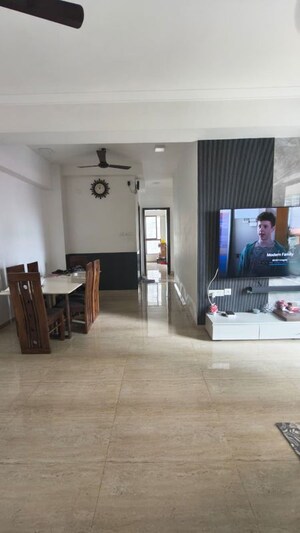 Living Room in 3 BHK Apartment at CCI Rivali Park, Borivali East – for Rent