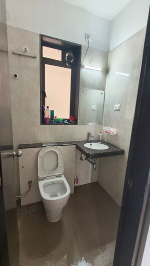 Bathroom in 3 BHK Apartment at CCI Rivali Park, Borivali East – for Rent