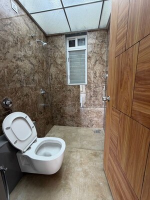 Bathroom in 2 BHK Apartment at Northcape Venicia, Baner – for Rent