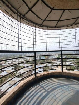 Balcony in 3 BHK Apartment at Galaxy Carina, Kharghar – for Sale