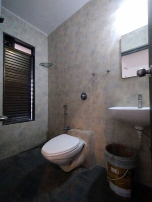 Bathroom in 3 BHK Apartment at Galaxy Carina, Kharghar – for Sale