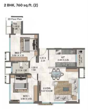 2 BHK Apartment For Rent in Ketan Apartments Dadar East in Dadar East, Mumbai