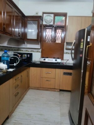 Kitchen in 2 BHK Builder Floor at Lajpat Nagar 4 – for Rent