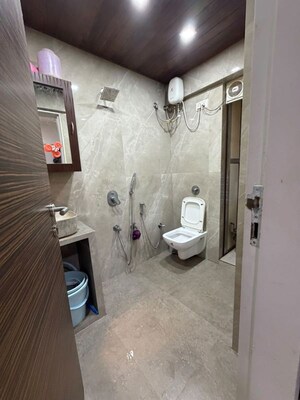 Bathroom in 3 BHK Apartment at Santacruz West – for Sale