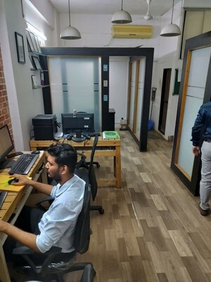 Balcony in  Office Space at Mahavir Industrial Estate, Malad West – for Rent