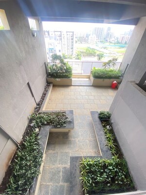 Balcony in 2 BHK Apartment at 45 Shashwat Heights, Punawale – for Rent
