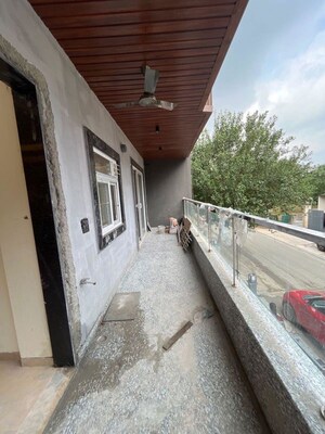 Balcony in 3 BHK Builder Floor at Sector 21 – for Rent