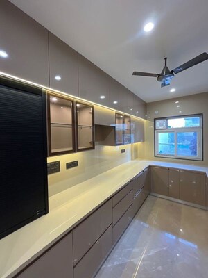 Kitchen in 3 BHK Builder Floor at Sector 21 – for Rent