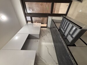 Kitchen in 2 BHK Apartment at RG Luxury Homes, Sector 16b Greater Noida – for Rent