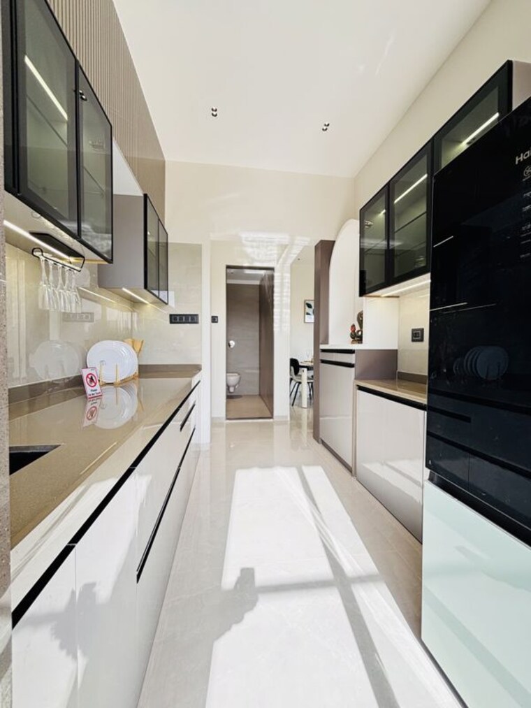 Kitchen, rugi-colonia 1 Bedroom 445 Sq.Ft. Apartment In Ambernath Thane 10671128