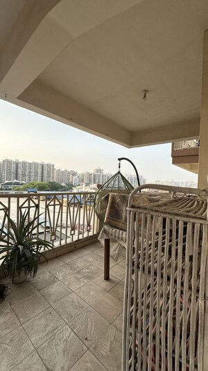 Balcony in 2 BHK Apartment at Gaur City 7th Avenue, Sector 4 Greater Noida – for Rent